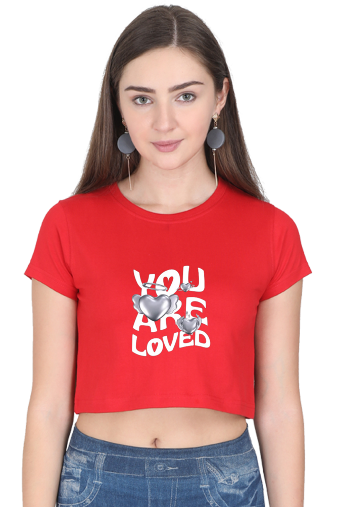 YOU ARE LOVED ZOAD`S CROP TOP