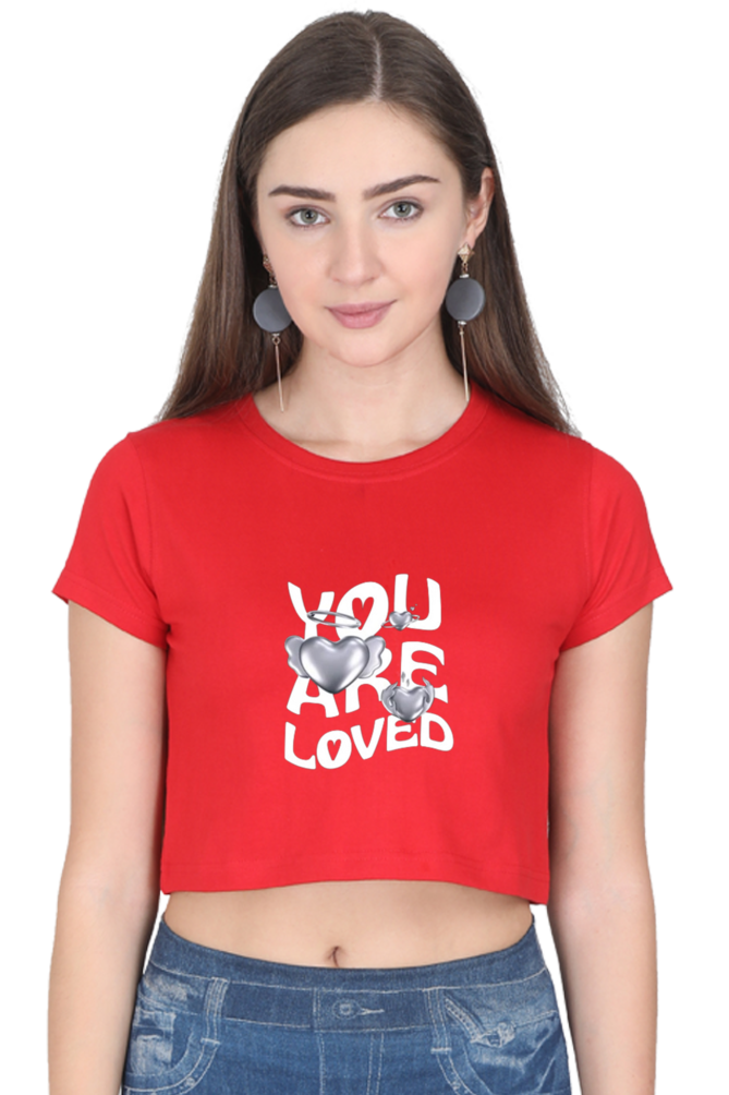 YOU ARE LOVED ZOAD`S CROP TOP