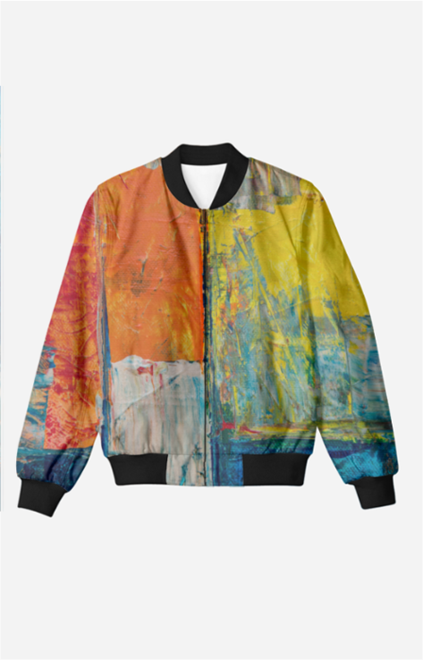 ZOAD's Unisex Printed Unique AOP Bomber Jacket