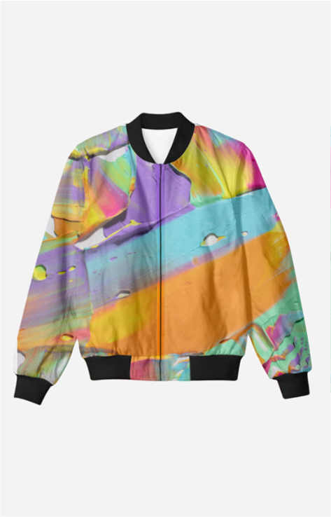 ZOAD's Unisex Printed Unique AOP Bomber Jacket