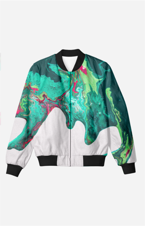 ZOAD's Unisex Printed Unique AOP Bomber Jacket