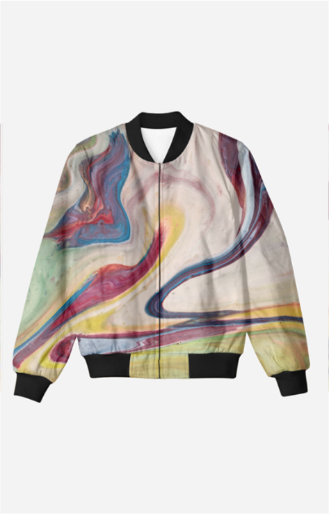 ZOAD's Unisex Printed Unique AOP Bomber Jacket