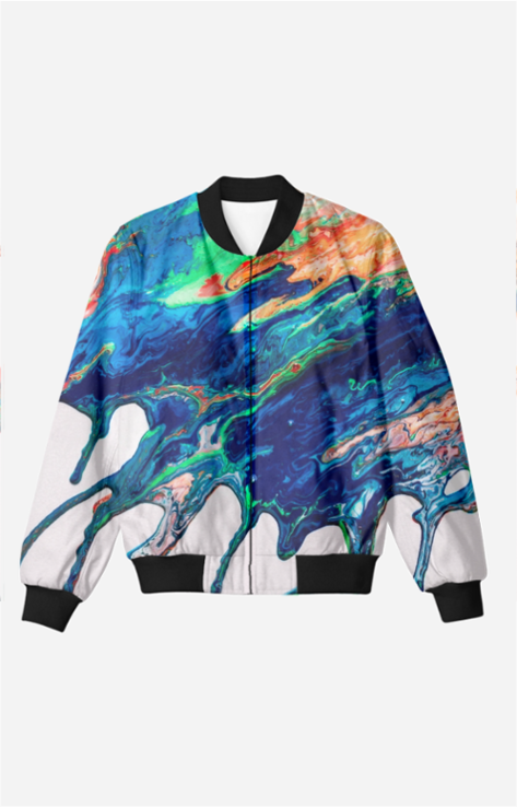 ZOAD's Unisex Printed Unique AOP Bomber Jacket