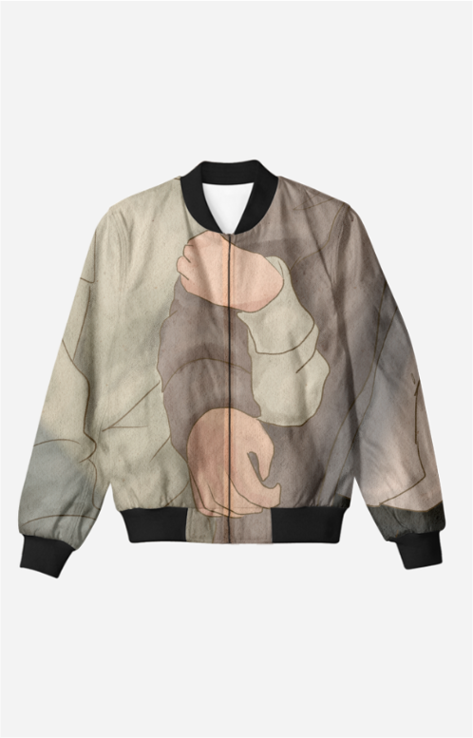 ZOAD's Unisex Printed Unique AOP Bomber Jacket