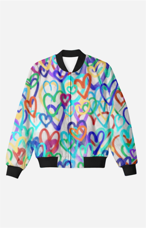 ZOAD's Unisex Printed Unique AOP Bomber Jacket