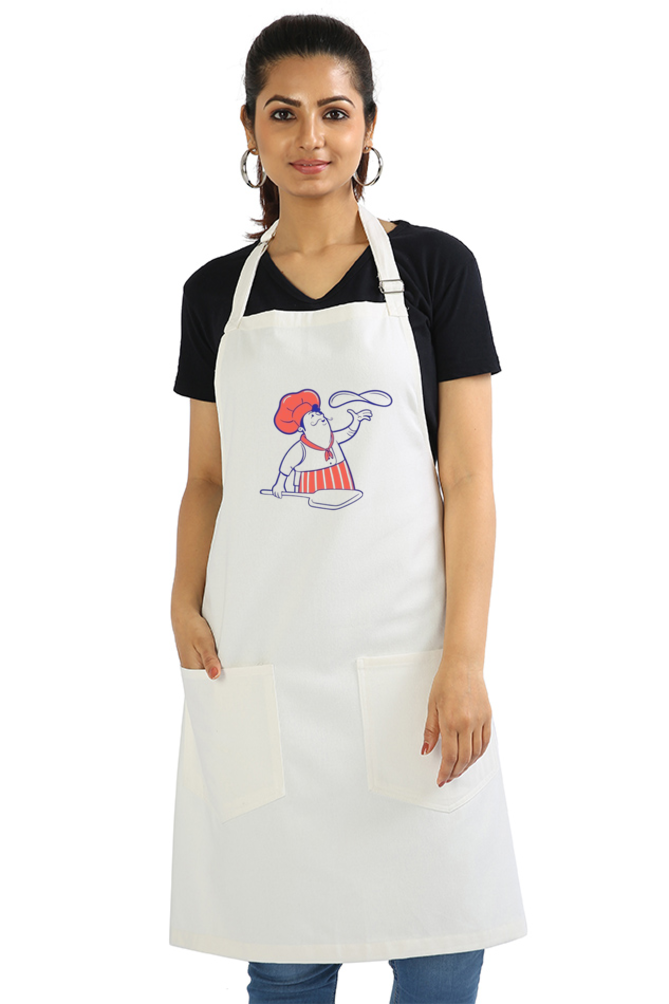 ZOAD`S Unisex Apron White Standard