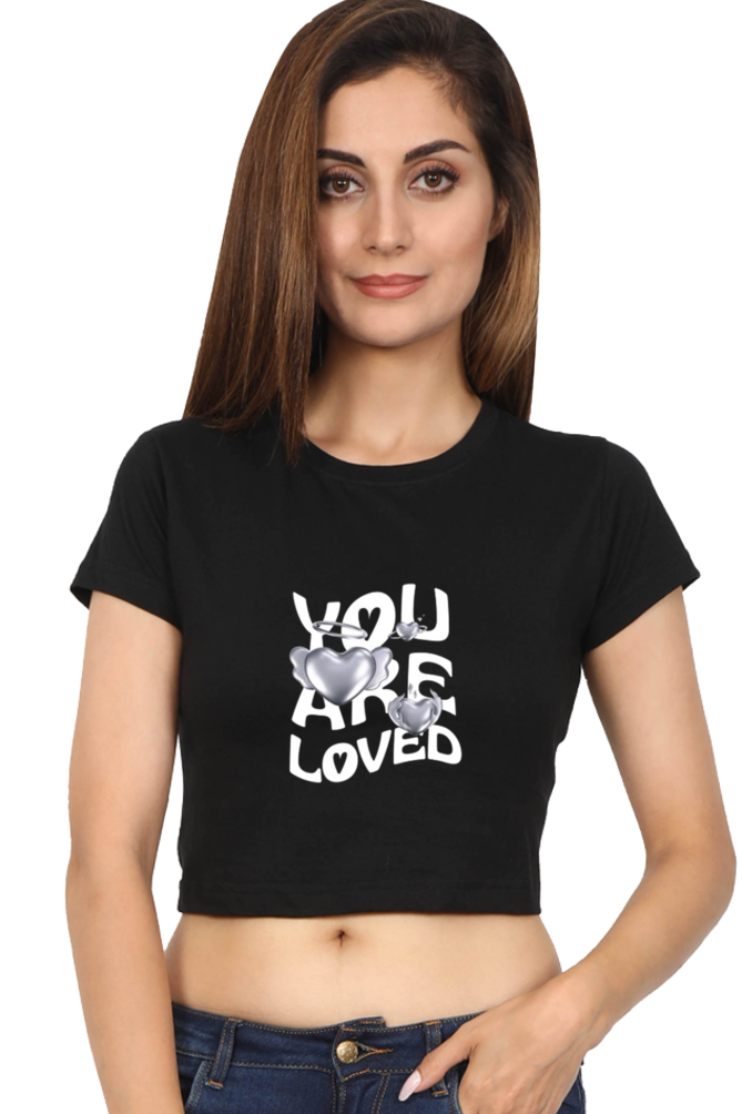 YOU ARE LOVED ZOAD`S CROP TOP