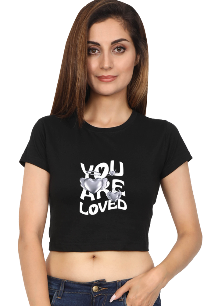 YOU ARE LOVED ZOAD`S CROP TOP