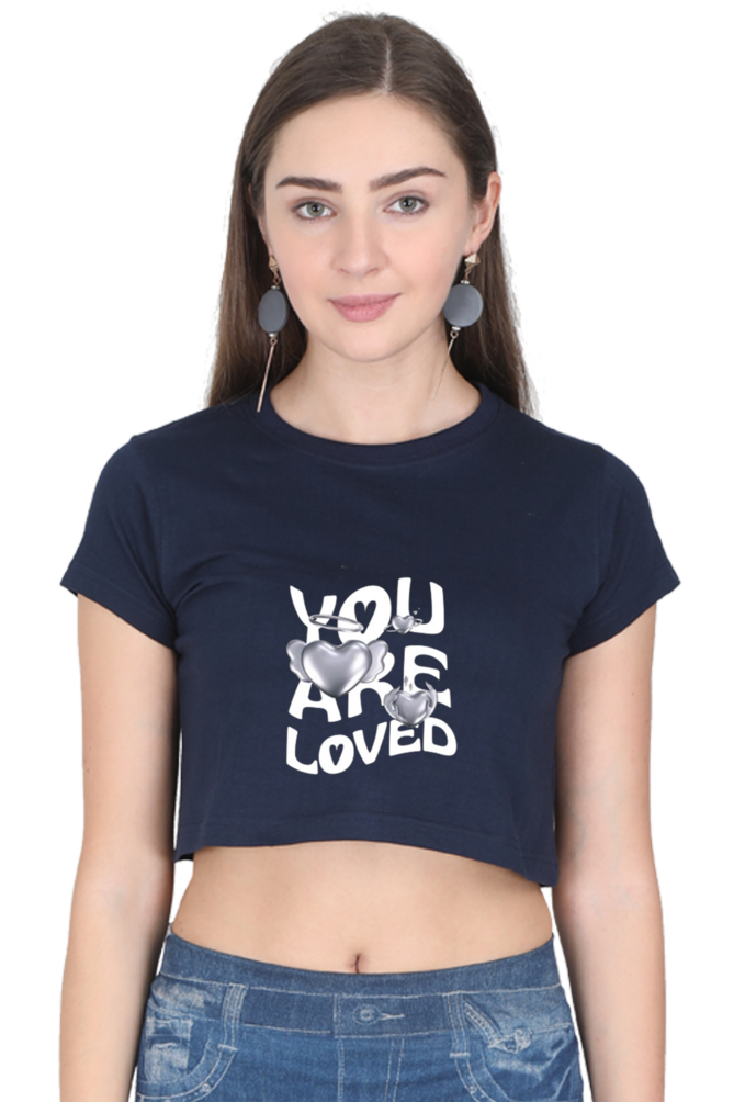 YOU ARE LOVED ZOAD`S CROP TOP