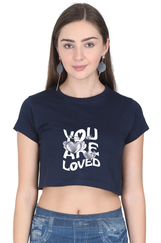 YOU ARE LOVED ZOAD`S CROP TOP