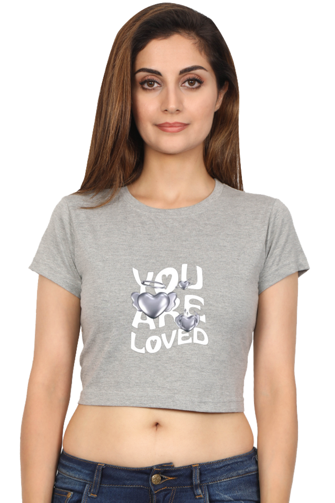 YOU ARE LOVED ZOAD`S CROP TOP