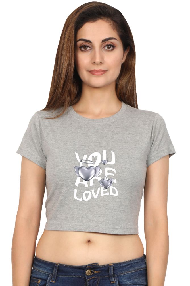 YOU ARE LOVED ZOAD`S CROP TOP